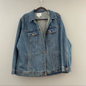 Old Navy Button Down Jean Jacket 3X